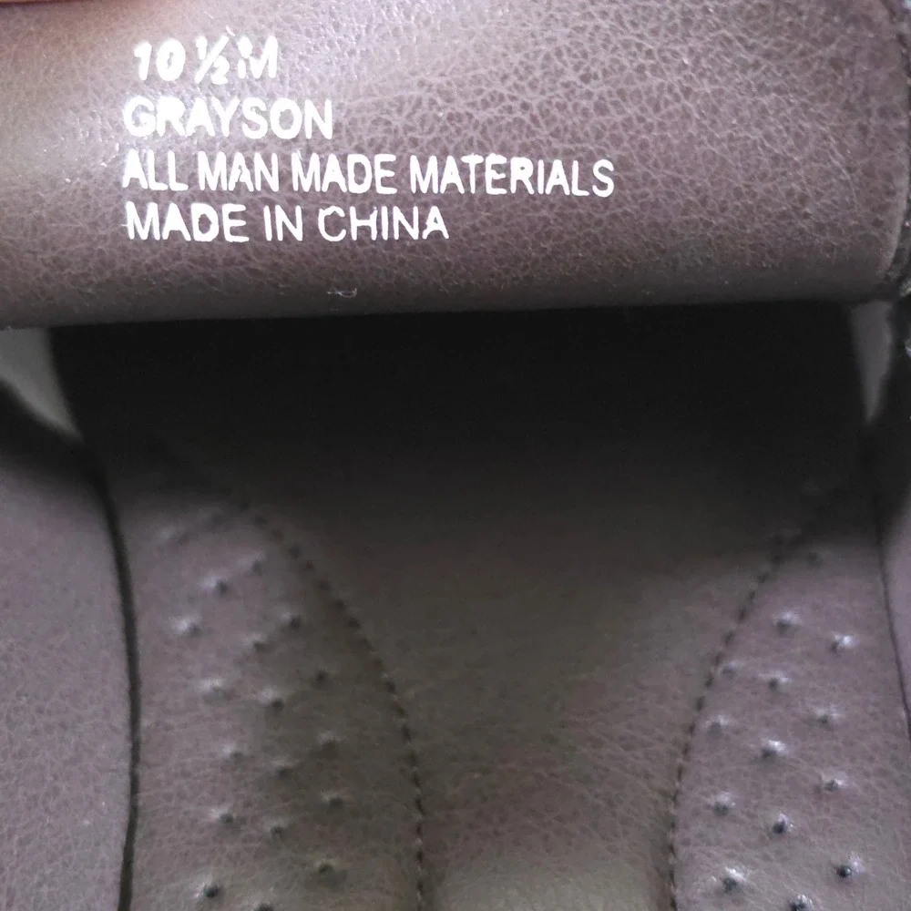 Van Heusen Grayson Mens Brown Bit Loafers Memory Foam Dress Shoe Size 10.5M nwob
